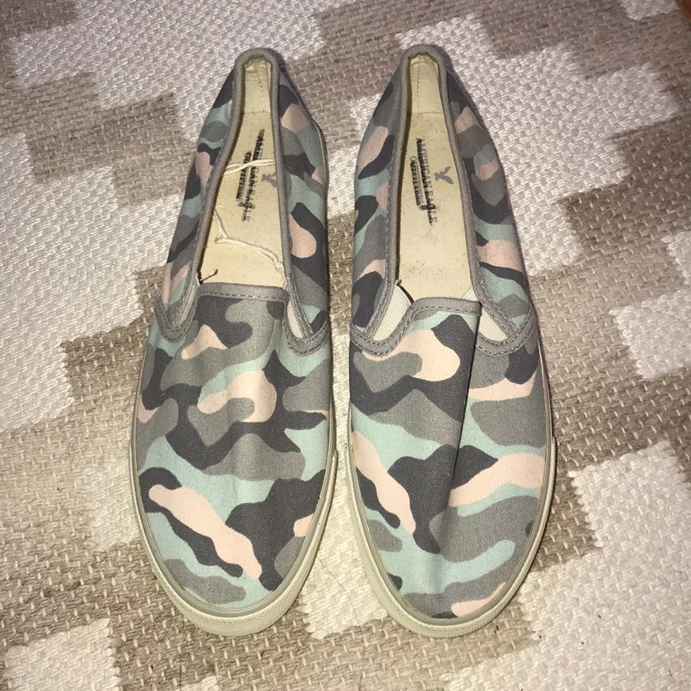 Never worn slip on shoes